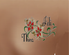 Feli-Thea belly tattoo