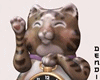 Animated Kitty Clock