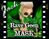 Rave Green Mask