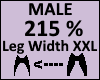 Leg Thigh 215% XXL Male