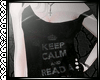 Keep calm, read a book.