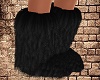 Black Fur Boots