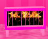 Pink Fireplace