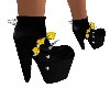 YELLOW ROSE/SPIKE BOOTS