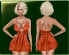 Orange Lily Dress