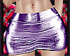 Metallic Purple Skirt