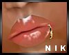 ::Nik:: Gold Lip Ring L