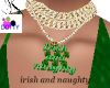 irish & naughty necklace