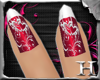 +H+ Nails - Glam Maroon