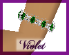 (V) Green bracelet