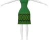 Batswana green dress