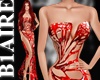 B1l Red Butterfly Gown