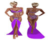 Showgirl dress Purple