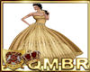 QMBR Autumn Gold Gown