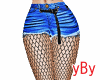 yBy Denim Skirt w/ Net