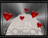 |P| Red Floating Hearts