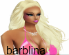 *B* Barbie blonde