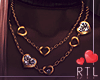 R| Diamond Gold|Necklace