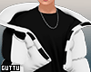 Oversize White Puffer