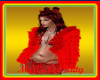 Red Layerable Fur