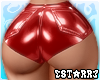 Latex shorts Red LLT