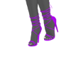𝓥 Neon Heels Purple