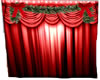 ~H~Xmas Red Curtains