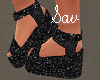 Kimono Sandals-Black