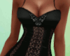 Ivy - Black Lace Dress