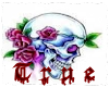 {TRUE} Belly Rose Skull