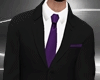 Black Purple Tuxedo