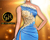*GH* Blue Couture Gown
