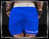 Blue Beach Shorts w/Tatt