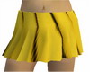 SEXY YELLOW STRIPE SKIRT