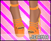 !J! Orange Heels