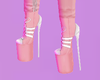 Pink Heeled shoes
