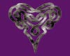 Purple Celtic Heart Tee