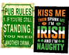 Irish Pub Signs2 sides