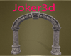 Stone lion arch