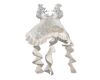 cream frills
