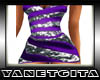 ABS PurpleSilver Dress