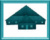 Manor House in Teal