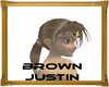 Brown Justin Mens Hair