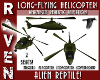 ALIEN REPTILE HELICOPTER
