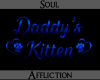 Daddy's Kitten - Blue