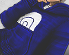 ɟ blue hoodie