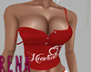 Womens Red Tank Top