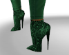 TEF GREEN EARTHTONE HEEL