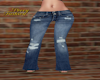 Designer stressed Jeans