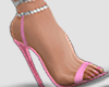 heel shoes + Chains_Pink